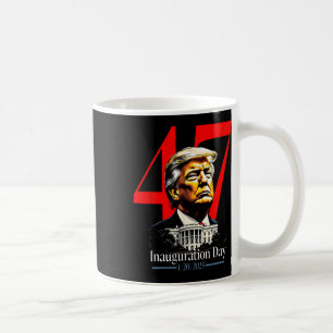 Präsident Trump 2025 Amtseinführungs Tag Kaffeetasse