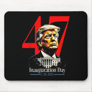 Präsident Trump 2025 Amtseinführungs Tag Mousepad