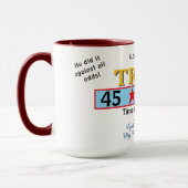 Präsident Trump 45 47 Gott segne Amerika Tasse (Links)