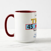 Präsident Trump 45 47 Tasse (Links)