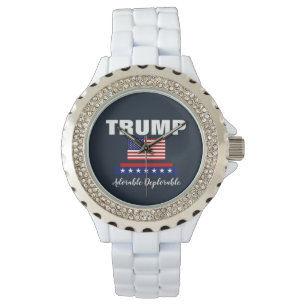 PRÄSIDENT TRUMP ADORABLE VERTRETENDE AUFSICHT ARMBANDUHR