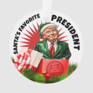 Präsident Trump Akrylornament Ornament