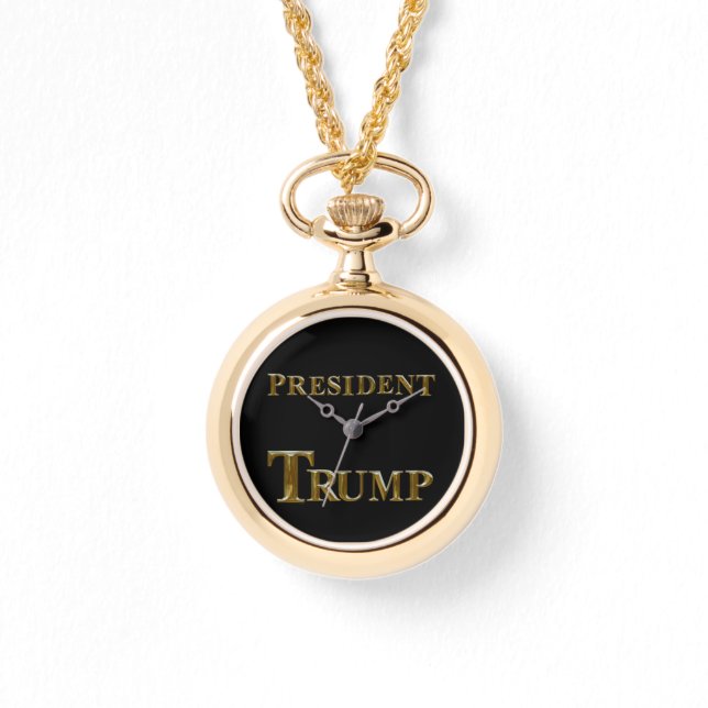 PRÄSIDENT TRUMP ARMBANDUHR (Vorderseite)