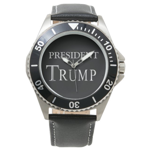PRÄSIDENT TRUMP ARMBANDUHR (Vorderseite)