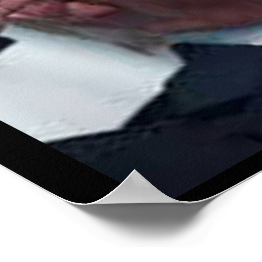 Präsident Trump bringt Amerika zurück Poster (Ecke)