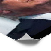 Präsident Trump bringt Amerika zurück - Trump 2020 Poster (Ecke)