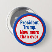 Präsident Trump Button (Vorne & Hinten)