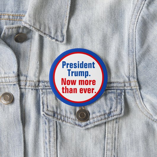 Präsident Trump Button (Beispiel)