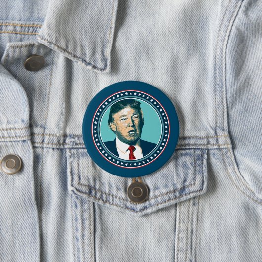 Präsident Trump Button (Beispiel)
