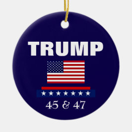 PRÄSIDENT TRUMP CHRISTMAS ORNAMENT