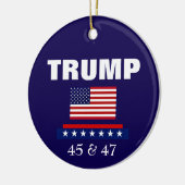 PRÄSIDENT TRUMP CHRISTMAS ORNAMENT (Links)