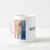 Präsident Trump Coffee Mug Kaffeetasse (Vorderseite Links)