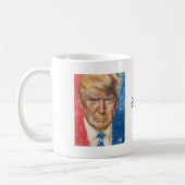 Präsident Trump Coffee Mug Kaffeetasse (Links)