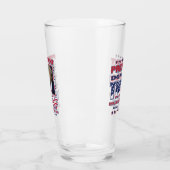 Präsident Trump Einweihung 2025 Glas (Links)