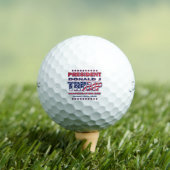 Präsident Trump Einweihung 2025 Golfball (Insitu T-Shirt)