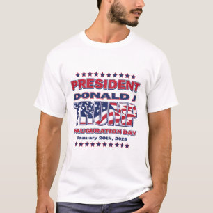 Präsident Trump Einweihung T-Shirt