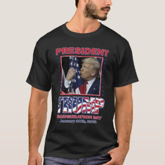 Präsident Trump Einweihung T-Shirt