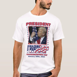 Präsident Trump Einweihung T-Shirt
