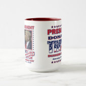 Präsident Trump Einweihung Tasse (Zentrum)