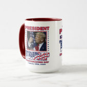 Präsident Trump Einweihung Tasse (Vorderseite Links)