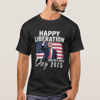 Präsident Trump erklärt den glücklichen Tag der Be T-Shirt