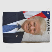Präsident Trump Fab Fun Epic Golfhandtuch (Horizontal)