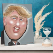 Präsident Trump Fotoplatte (Seite)