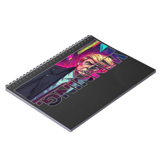 Präsident Trump - GEWINNEN Notizblock (Linke Seite)