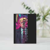 Präsident Trump - GEWINNEN Postkarte (Stehend Vorderseite)