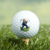 Präsident Trump Golfball (Insitu T-Shirt)