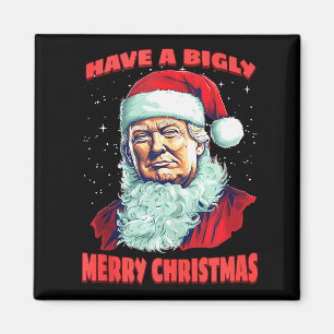 Präsident Trump Hat Ein Großartig Fröhliches Weihn Magnet