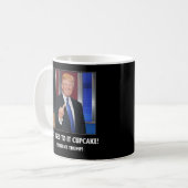 Präsident Trump Kaffeetasse (Vorderseite Links)