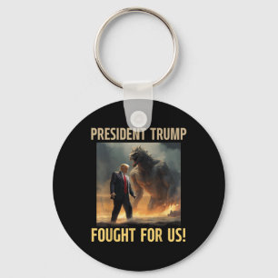 Präsident Trump kämpfte 2025 für die Sportarten vo Schlüsselanhänger