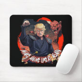 Präsident Trump macht Anime wieder groß Mousepad (Mit Mouse)