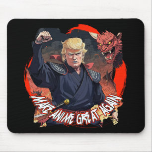 Präsident Trump macht Anime wieder groß Mousepad