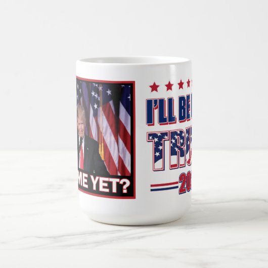 Präsident Trump - Miss Me yet Kaffeetasse (Mittel)