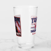 Präsident Trump Miss mir Fast Glas (Links)
