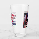Präsident Trump Miss mir Fast Glas (Rechts)