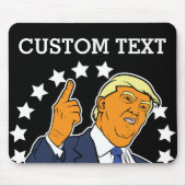 Präsident Trump Mouse Pad Mousepad (Vorne)