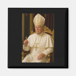 Präsident Trump Papst 2025 Magnet