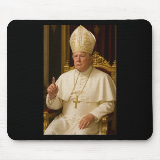Präsident Trump Papst 2025  Mousepad