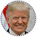 Präsident Trump Portrait Freistehende Fotoskulptur<br><div class="desc">Ein Portrait von Präsident Trump,  hier als Foto-Skulptur erhältlich.</div>