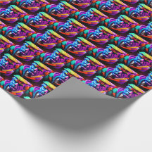 PRÄSIDENT TRUMP PSYCHEDLIC FARBEN