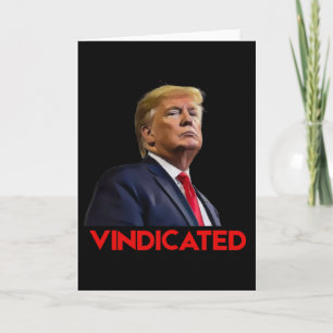 Präsident Trump rehabilitiert  Karte