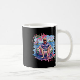 Präsident Trump Shirt Funny Chillin wie ein Felon Kaffeetasse