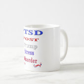 Präsident Trump Spaß Kaffeetasse (VorderseiteRechts)