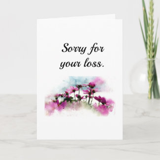 Präsident Trump Sympathy Card Karte
