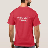PRÄSIDENT TRUMP T-Shirt (Rückseite)