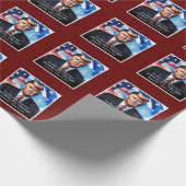 Präsident Trump: Tag der Amtseinführung Geschenkpapier (Ecke)
