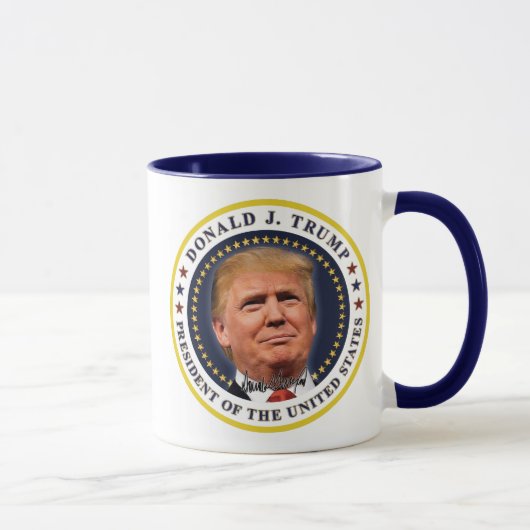 Präsident Trump Tag der Amtseinführung Souvenir Tasse (Rechts)
